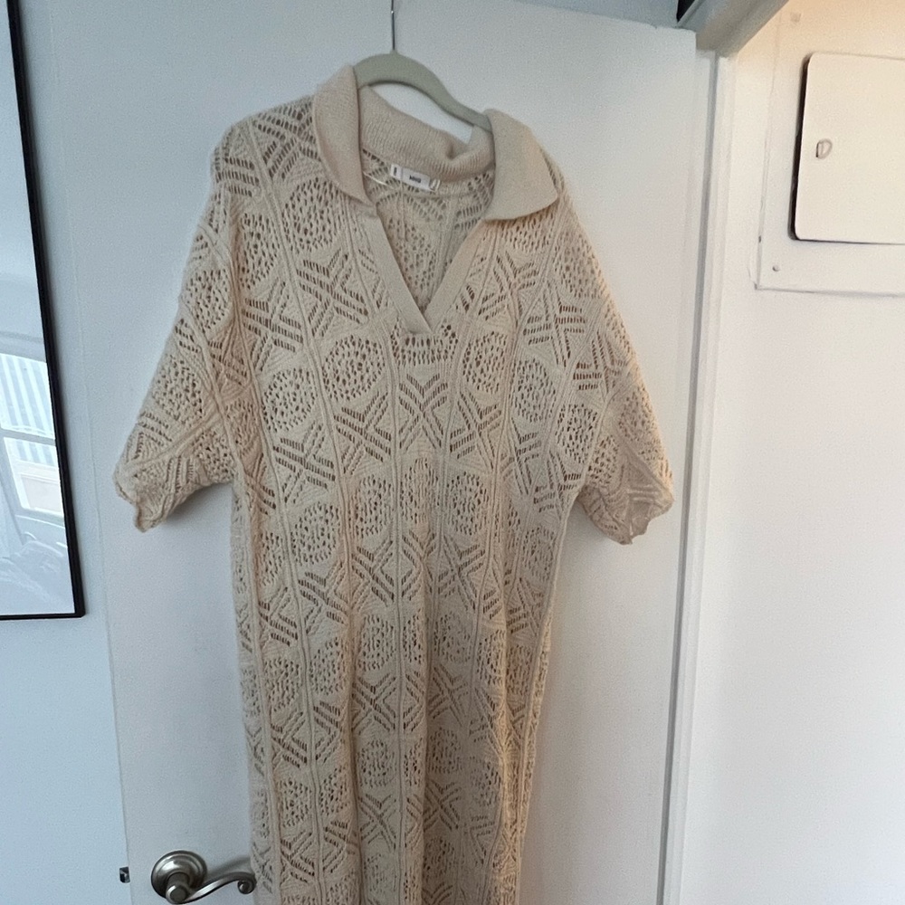 MANGO LONG SHEER COVERUP